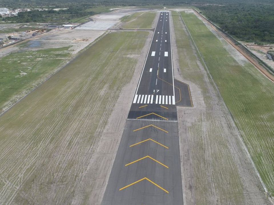 Afungi Airport for Total LNG Area 1 in Mozambique